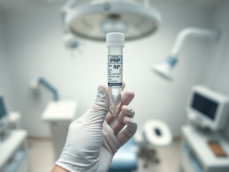 Our sterile PRP procedure setup at The Skin Lab BD