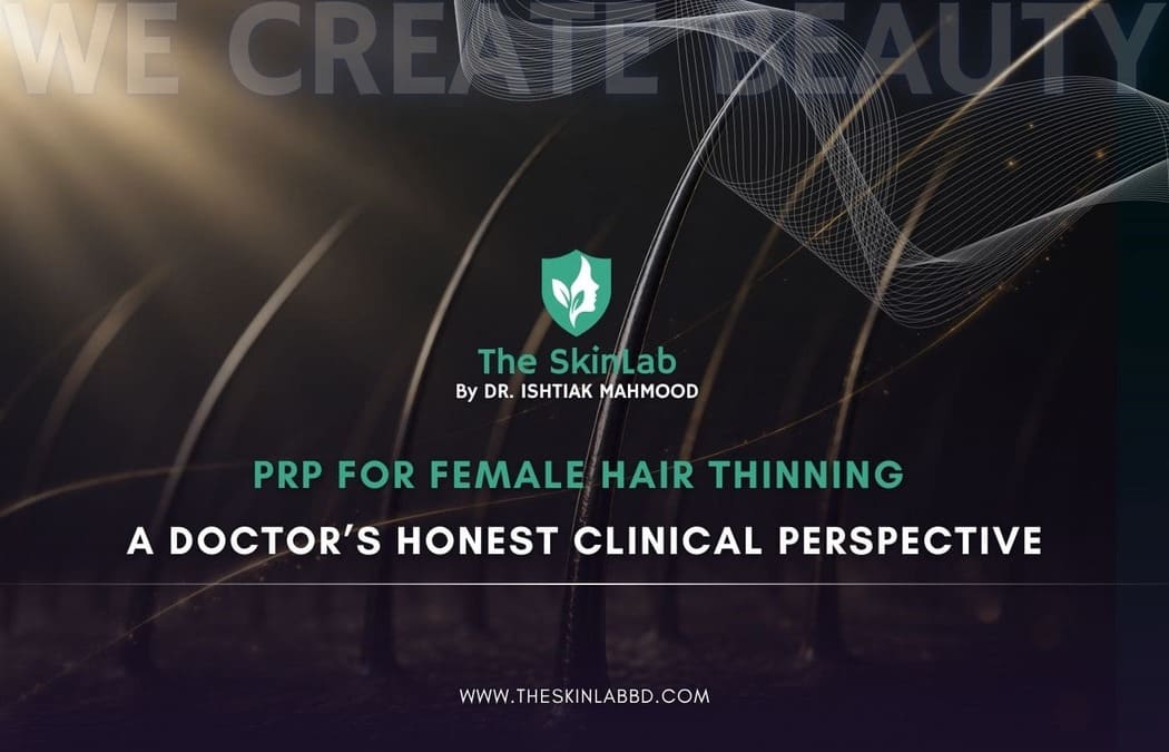 PRP for Female Hair Thinning: A Doctor's Honest Clinical Perspective